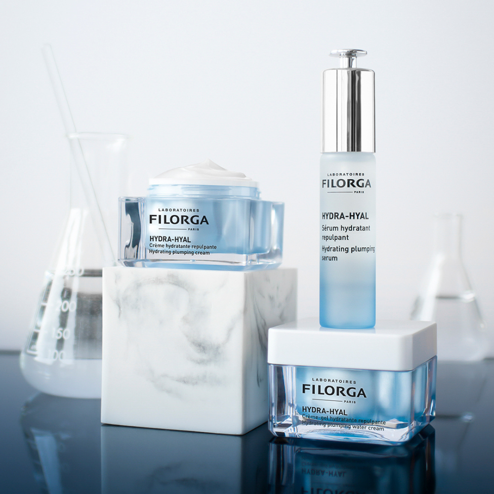 Filorga Hydra moisturizing skincare collection products